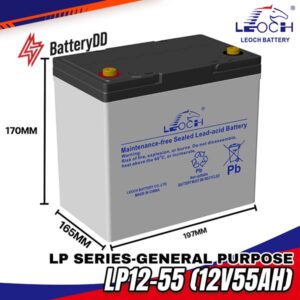 LEOCH LP12-55 (12V55Ah)