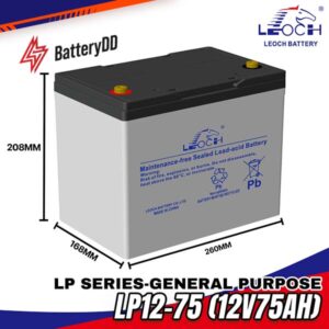 LEOCH LP12-75 (12V75Ah)