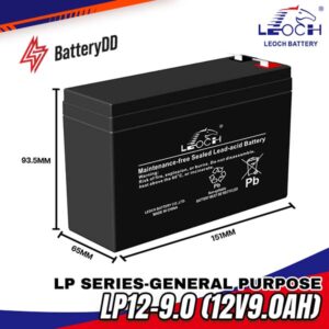 LEOCH LP12-9.0 (12V9.0Ah)