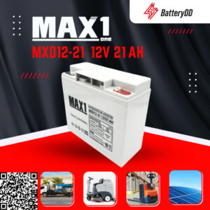 แบตเตอรี่ MAX1 MXD12-21